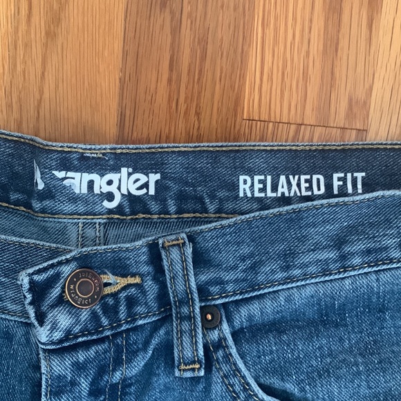 Wrangler Jeans Mens Relaxed Fit Straight Leg Blue 32x32 - Picture 5 of 10
